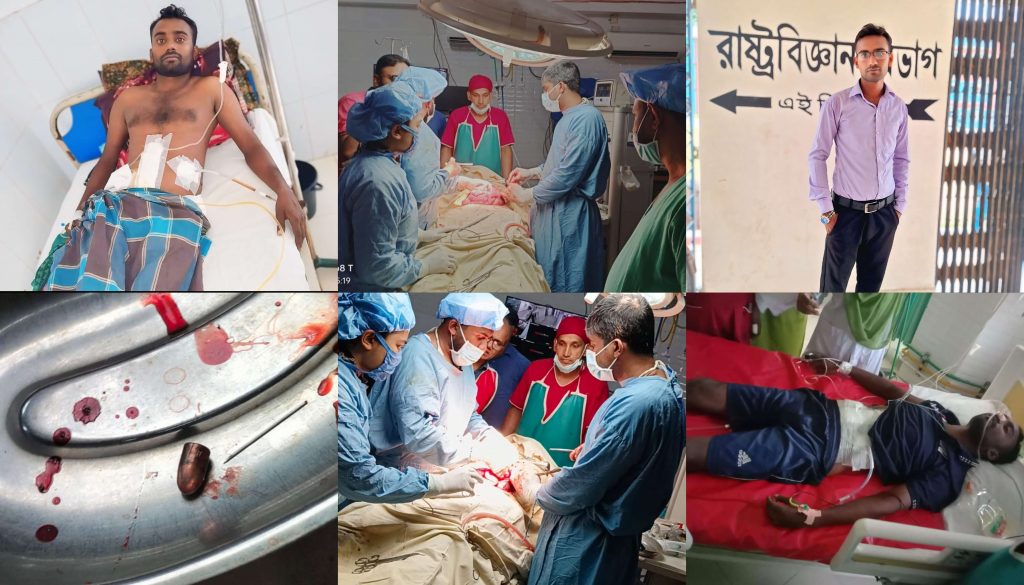 ২০২৫ সালের ৫ আগস্ট, সাতক্ষীরায় অনুষ্ঠিত বৈষম্যবিরোধী ছাত্র আন্দোলনের সময়, জেলার এসপি বাংলো মোড় এলাকায় পুলিশের গুলিতে গুরুতরভাবে আহত হন জিল্লুর রহমান